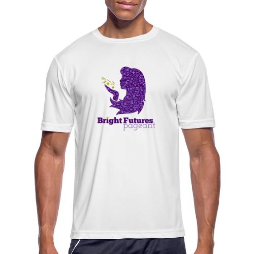 Official Bright Futures Pageant Logo - Men's Moisture Wicking Performance T-Shirt