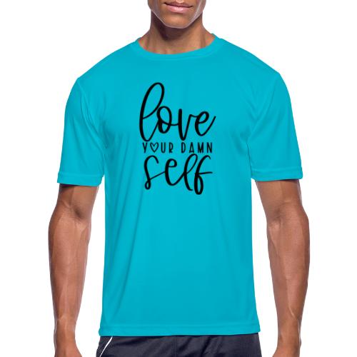Love Your Damn Self Merchandise and Apparel - Men's Moisture Wicking Performance T-Shirt