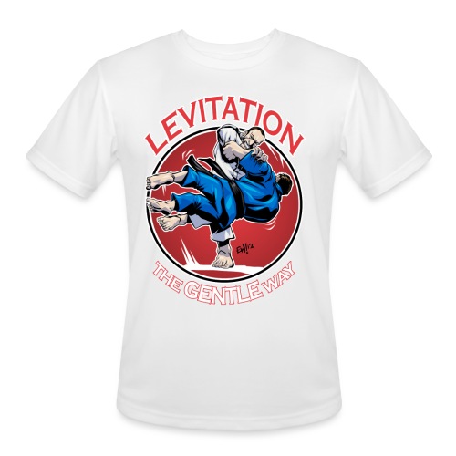 Judo Shirt - Levitation for dark shirt - Men's Moisture Wicking Performance T-Shirt