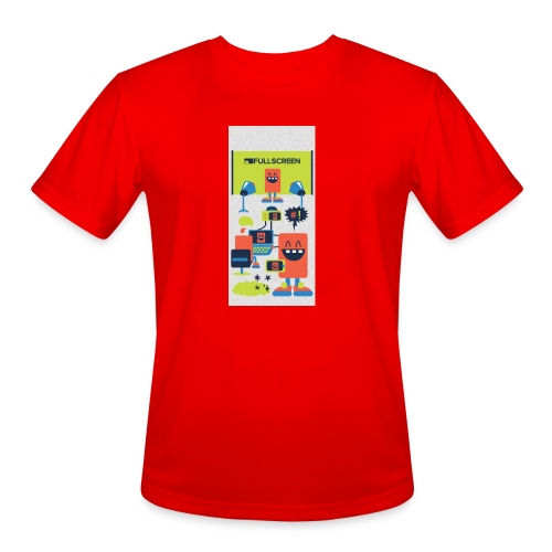 iphone5screenbots - Men's Moisture Wicking Performance T-Shirt