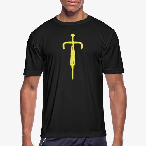 bike_front_view_small - Men's Moisture Wicking Performance T-Shirt