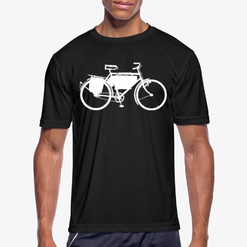 swiss_army_bike_bw - Men's Moisture Wicking Performance T-Shirt