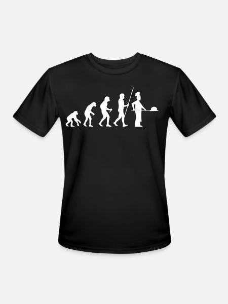 Baker Evolution - Men's Moisture Wicking Performance T-Shirt - black