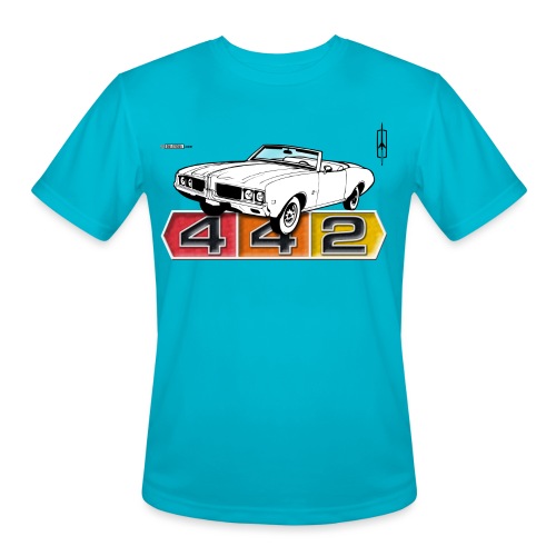 Oldsmobile 442 convertible - Men's Moisture Wicking Performance T-Shirt