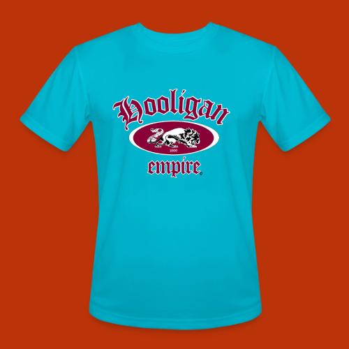 Hooligan Lion Burgundy - Men's Moisture Wicking Performance T-Shirt