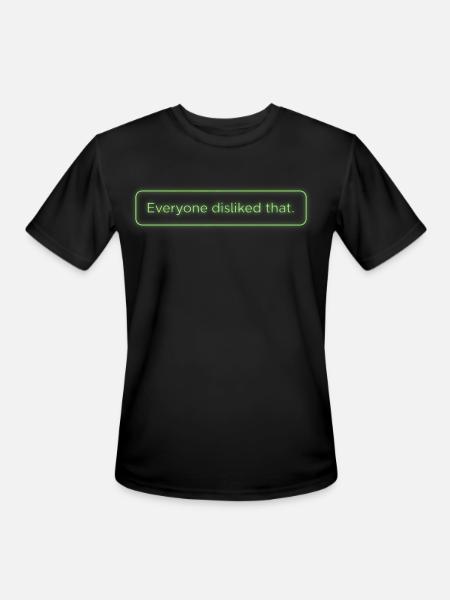 Design metadata request - Men's Moisture Wicking Performance T-Shirt - black