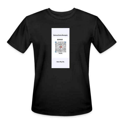 pp my qrcode 1758477437583 - Men's Moisture Wicking Performance T-Shirt