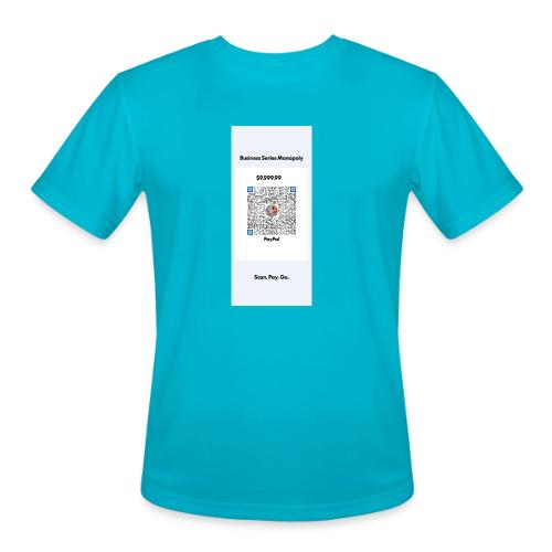 pp my qrcode 1758477437583 - Men's Moisture Wicking Performance T-Shirt