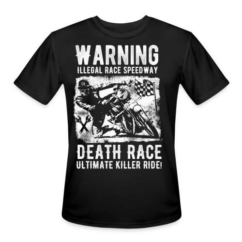 Motorcycle Death Race - Men's Moisture Wicking Performance T-Shirt