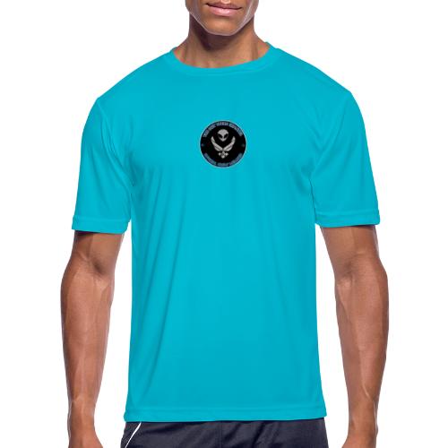 BlackOpsTrans1-FrontOnly - Men's Moisture Wicking Performance T-Shirt