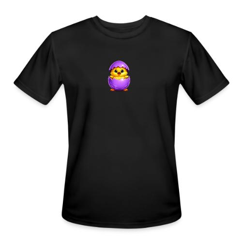 Easter Chick Purple - Men's Moisture Wicking Performance T-Shirt