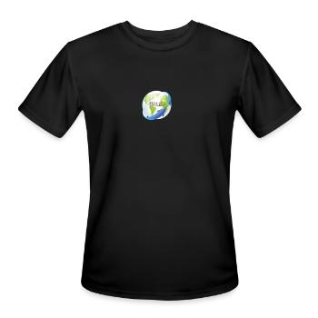 Roy fashion - Men's Moisture Wicking Performance T-Shirt - black - Front - Jackson (183cm)