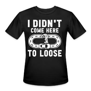 Slot car track toy car racing - Men's Moisture Wicking Performance T-Shirt - black - Front - Jackson (183cm)