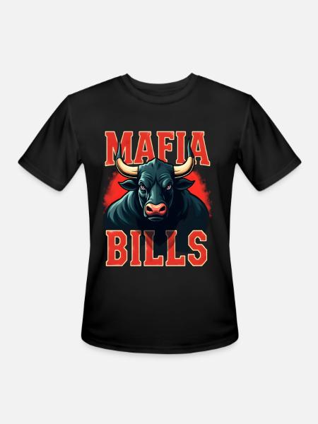 Mafia Bills - Men's Moisture Wicking Performance T-Shirt - black