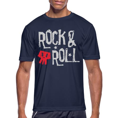rock and roll star celebrity superstar - Men's Moisture Wicking Performance T-Shirt