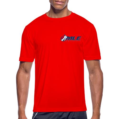 Major League Eating Small Logo - Men's Moisture Wicking Performance T-Shirt