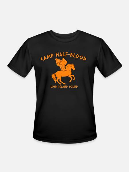 Camp Half Blood - Men's Moisture Wicking Performance T-Shirt - black