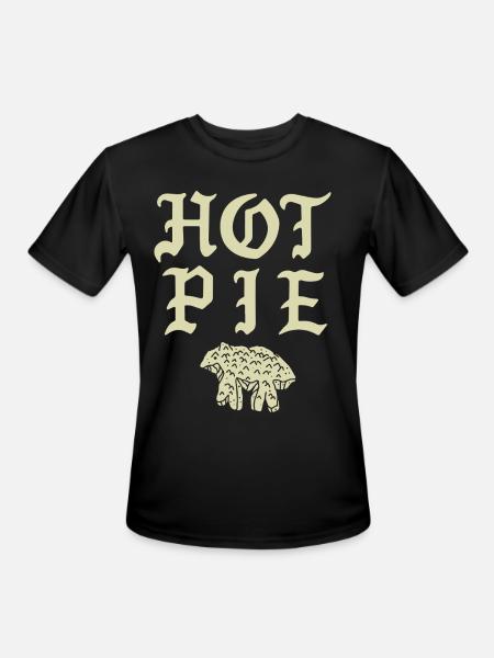 Hot Pie - Men's Moisture Wicking Performance T-Shirt - black