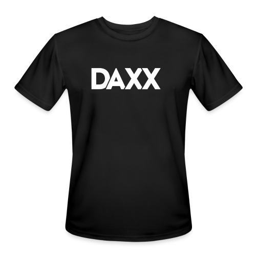 2018 Daxx Logo White Text - Men's Moisture Wicking Performance T-Shirt