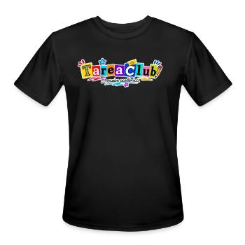 Tarea Club Color Block Homework - Men's Moisture Wicking Performance T-Shirt - black - Front - Jackson (183cm)