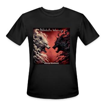 NW - Internal Warheads - Men's Moisture Wicking Performance T-Shirt - black - Front - Jackson (183cm)