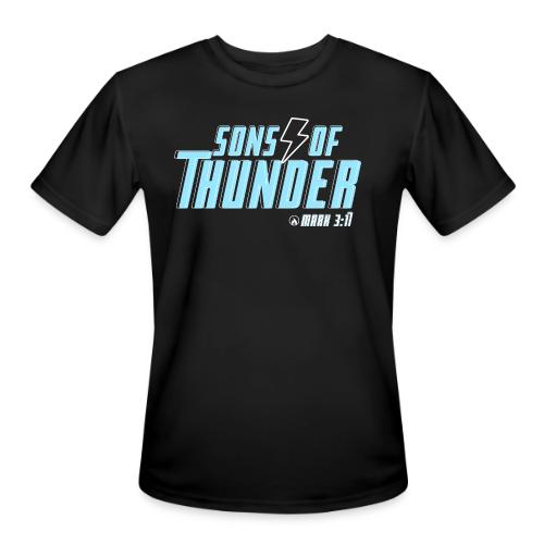 SONS OF THUNDER POP | Mark 3:17 - Men's Moisture Wicking Performance T-Shirt