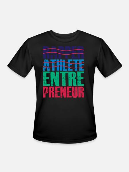 Rapper Athlete Entrepreneur 24 - Men's Moisture Wicking Performance T-Shirt - black