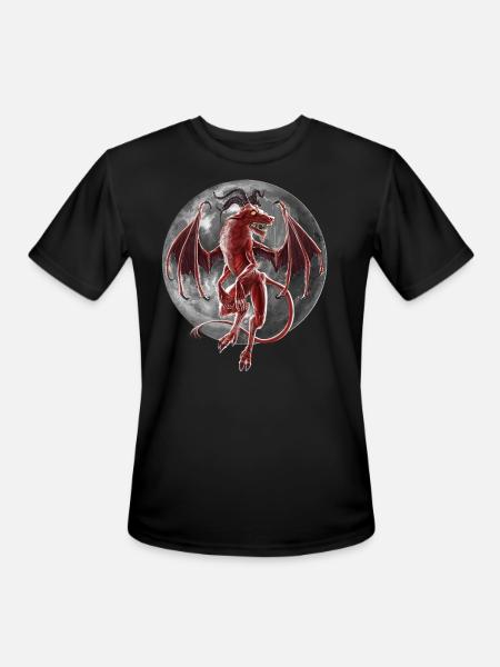Jersey Devil - Men's Moisture Wicking Performance T-Shirt - black