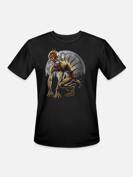 Chupacabra - Men's Moisture Wicking Performance T-Shirt - black