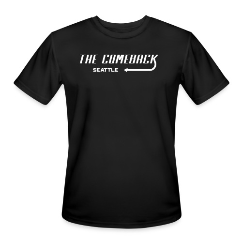 Comeback Seattle White - Men's Moisture Wicking Performance T-Shirt