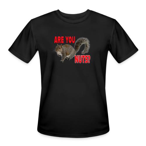 Are You Nuts? - Men's Moisture Wicking Performance T-Shirt