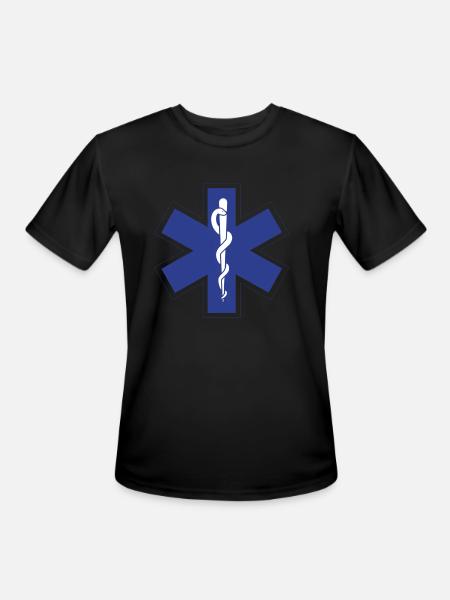 Paramedic - Men's Moisture Wicking Performance T-Shirt - black