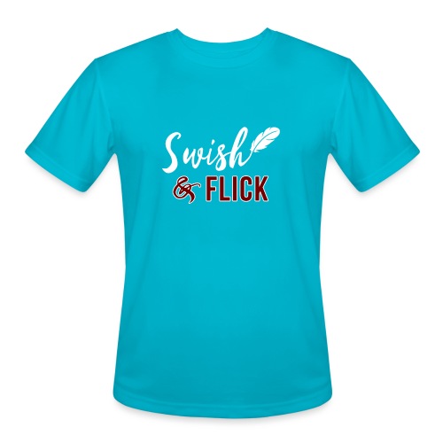 Swish And Flick - Men's Moisture Wicking Performance T-Shirt