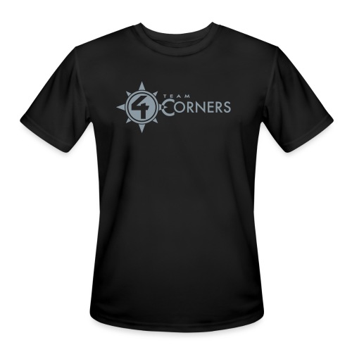 Team 4 Corners 2018 logo - Men's Moisture Wicking Performance T-Shirt