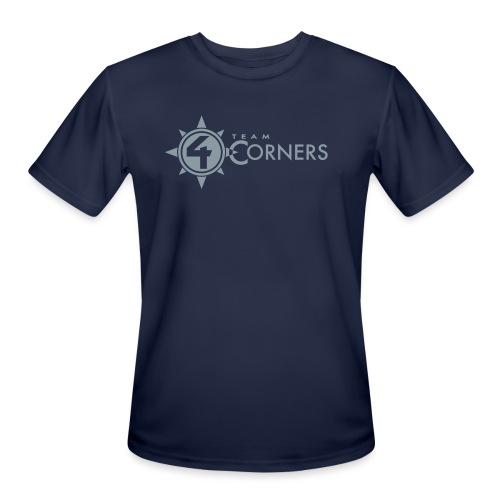 Team 4 Corners 2018 logo - Men's Moisture Wicking Performance T-Shirt