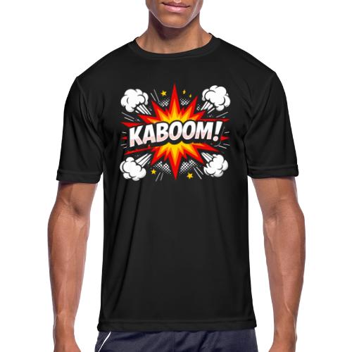 Kaboom Comic Explosion - Men's Moisture Wicking Performance T-Shirt