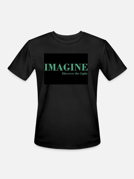 IMAGINE - Men's Moisture Wicking Performance T-Shirt - black