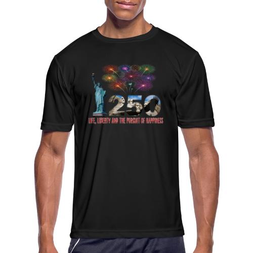 250 Years USA - Men's Moisture Wicking Performance T-Shirt