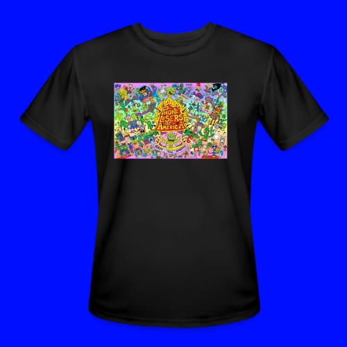 Nik Caesar Poster 10 12 2019 Mutlicolor - Men's Moisture Wicking Performance T-Shirt