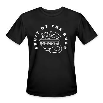 Fruit Of The Guac - Men's Moisture Wicking Performance T-Shirt - black - Front - Jackson (183cm)