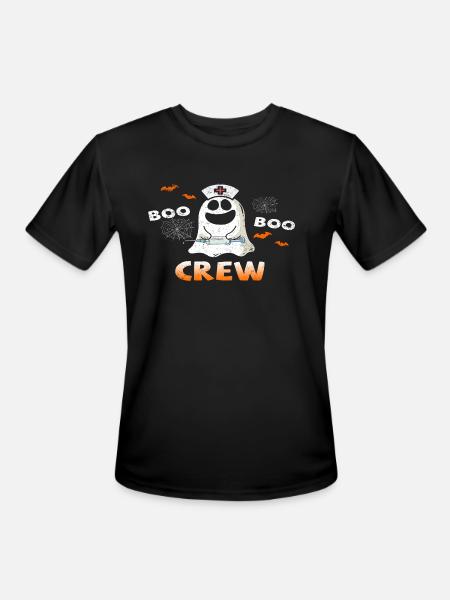 Boo Boo Crew Halloween - Men's Moisture Wicking Performance T-Shirt - black