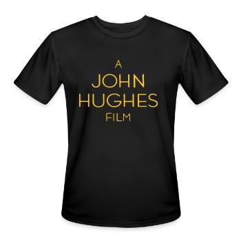 A John Hughes Film - Men's Moisture Wicking Performance T-Shirt - black - Front - Jackson (183cm)