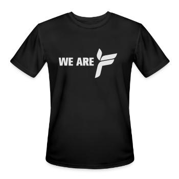 Ferry Corsten 'We Are F' shirt black - Men's Moisture Wicking Performance T-Shirt - black - Front - Jackson (183cm)