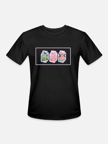 Terrarium - Men's Moisture Wicking Performance T-Shirt - black
