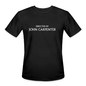 Directed by John Carpenter - Men's Moisture Wicking Performance T-Shirt - black - Front - Jackson (183cm)