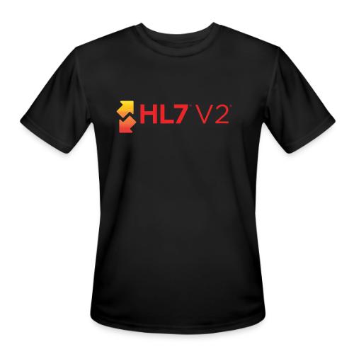 HL7 Version 2 Logo - Men's Moisture Wicking Performance T-Shirt