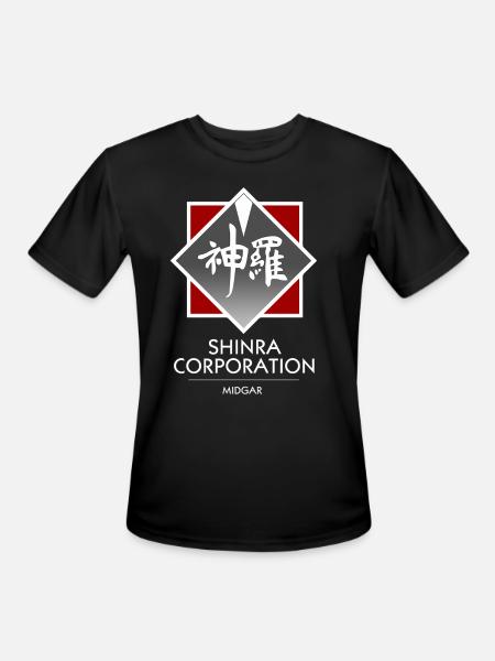 shinra - Men's Moisture Wicking Performance T-Shirt - black