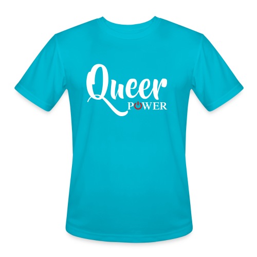 Queer Power T-Shirt 04 - Men's Moisture Wicking Performance T-Shirt