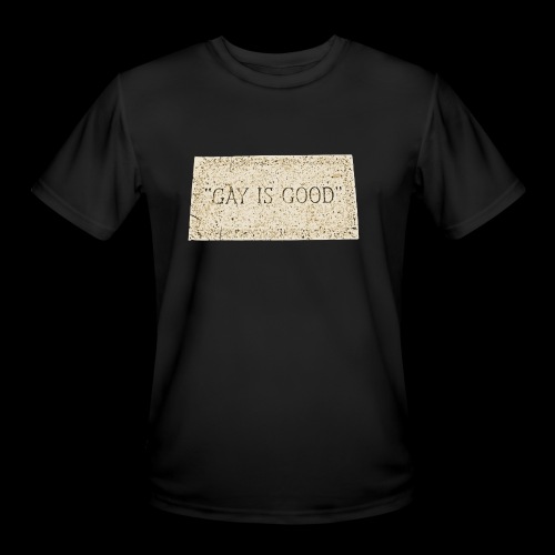 gay is good grave - Men's Moisture Wicking Performance T-Shirt