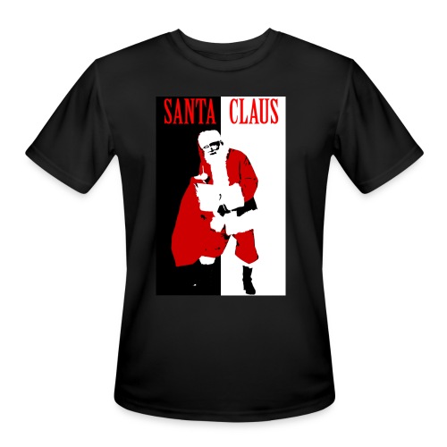 Santa Gangster - Men's Moisture Wicking Performance T-Shirt
